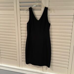Little black dress. Current sizing, dress is a size 6. 100%silk outer layer